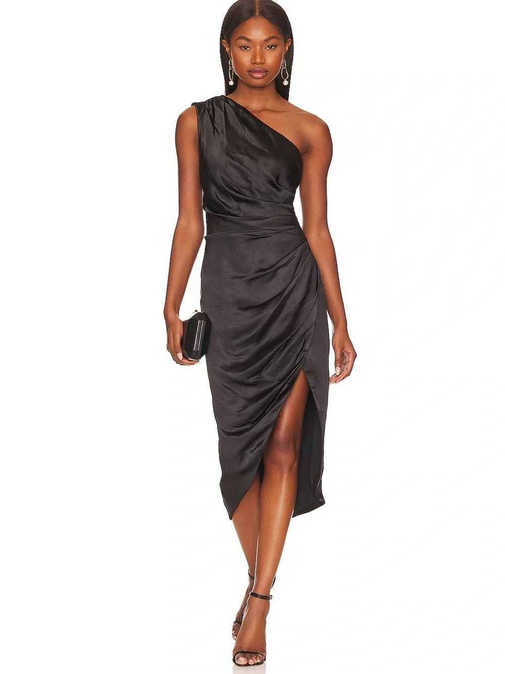 cassini dress in blue elliatt | Dresses | Elliatt Black One Shoulder Size S Sommarklänning